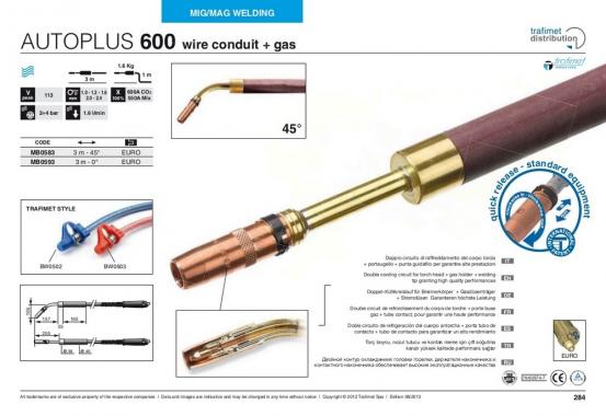 Trafimet Mig ERGOPLUS 600 (600 А вод. охл.) 3м